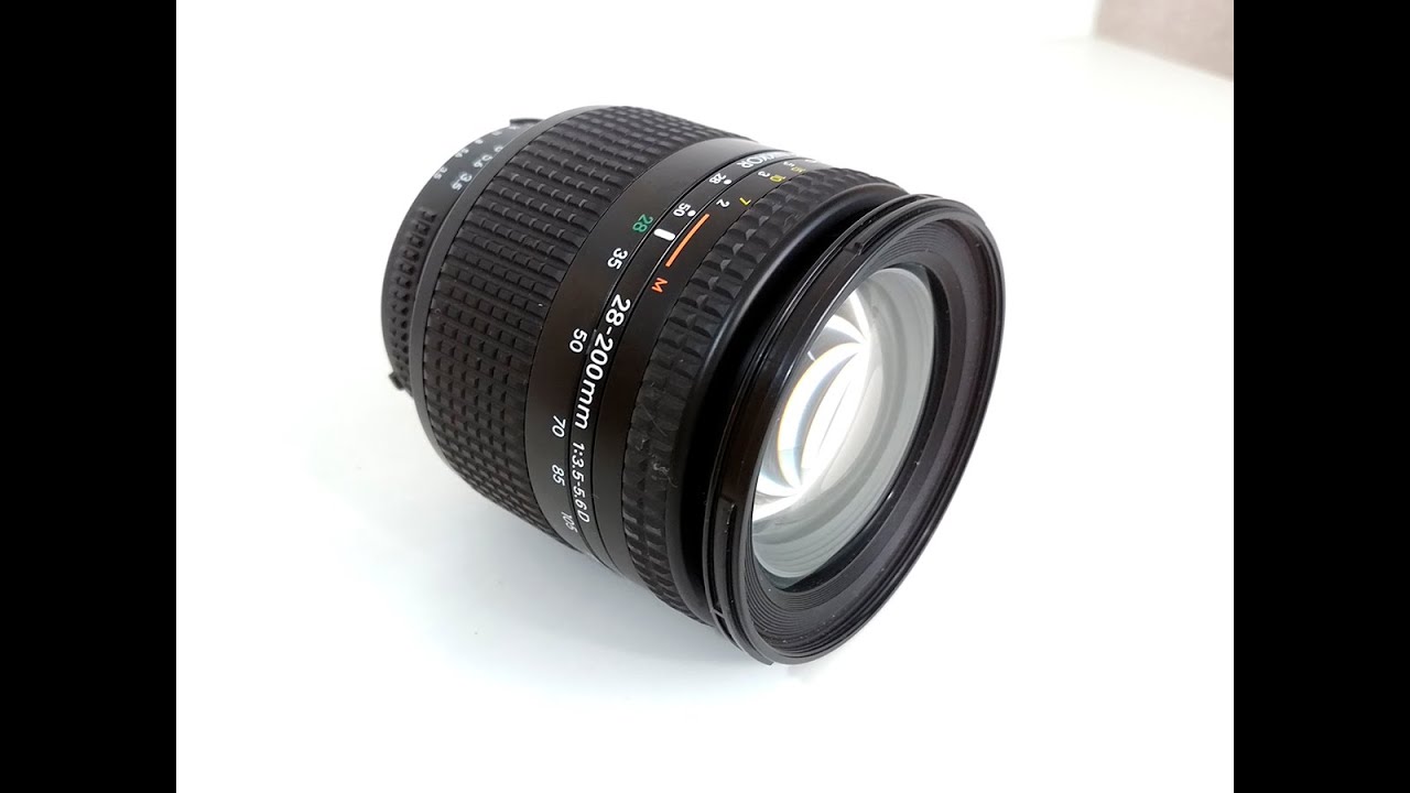 NIKON Ai AF Zoom Nikkor 28-200mm F3.5-5.6 D (IF) Auto Focus Lens