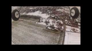Multiplex Easycub with GoPro in the snow!