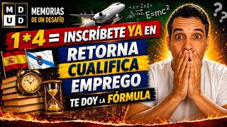 1x4 = INSCRÍBETE YA EN RETORNA CUALIFICA EMPREGO 3ra EDICIÓN | TE DOY LA FÓRMULA. NO TE LA PIERDAS.