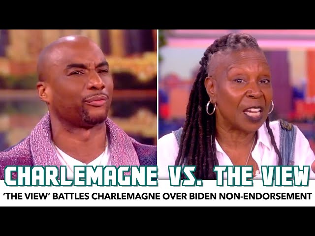 Charlemagne u0026 The View Battle Over 2024 class=