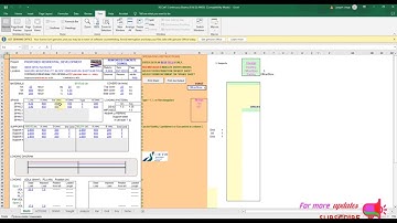 How to Analyze and Design Beams to EC2 Manually Using RCC Excel Sheets from Staad Pro