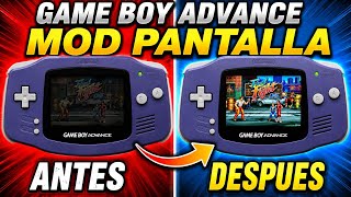 🕹 MEJORA y Dale una Nueva Vida a tu GAME BOY ADVANCE 👉 MOD PANTALLA IPS V5 SIN SOLDAR 🤯#aliexpress