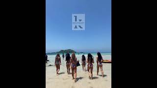 한여름 바닷가 꿍디크루와 함께