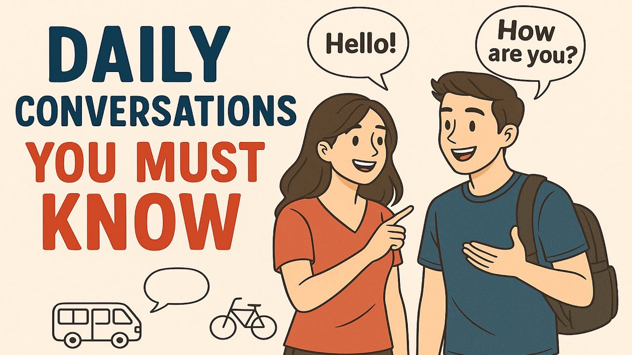 Speak Real Daily English | Learn Everyday Phrases Naturally | English Conversation for Beginners
