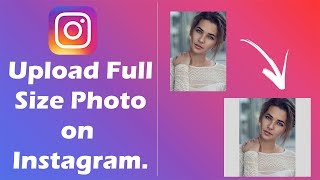 How to upload Full size photo in instagram without crop image screenshot 2