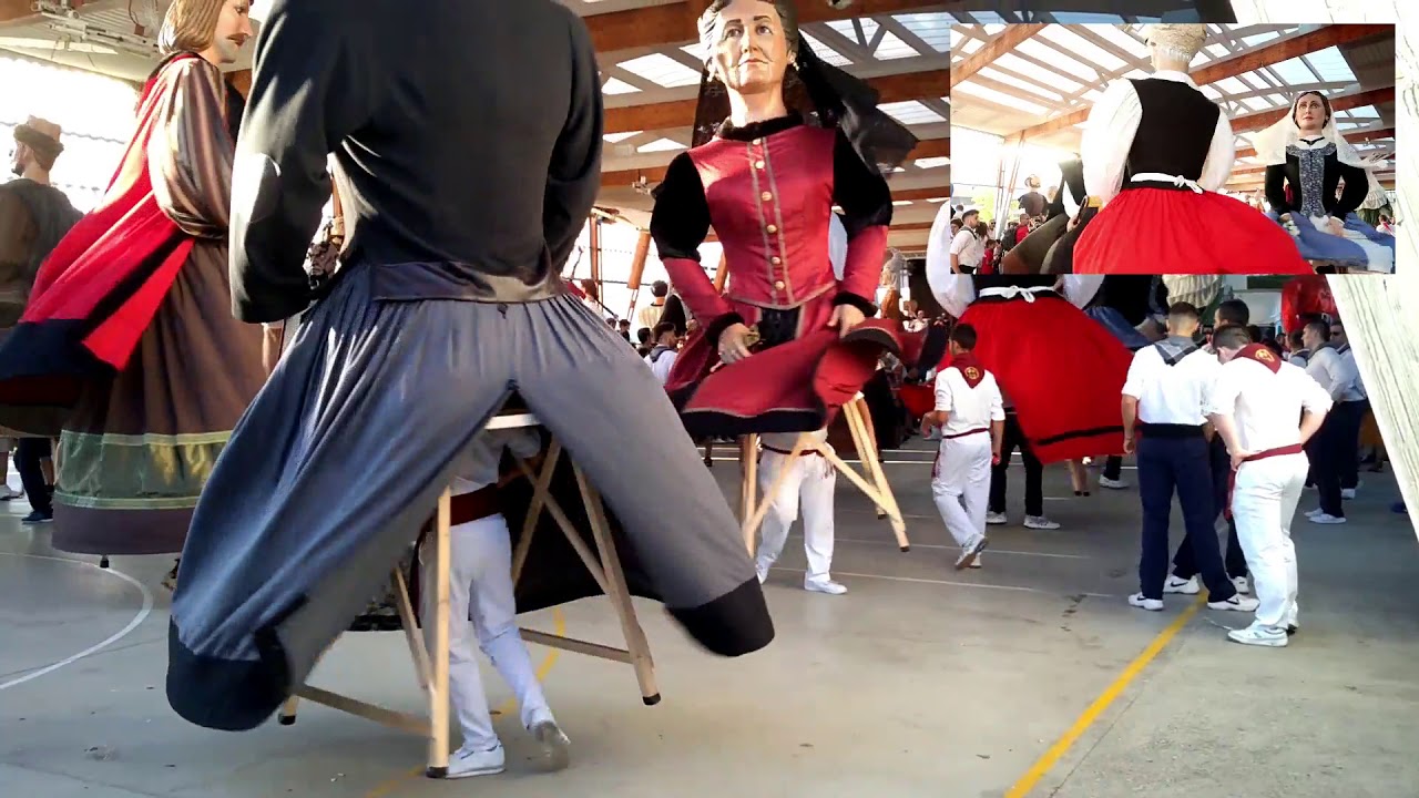 Gigantes de Mendillorri - Polonesa (con los demás gigantes)