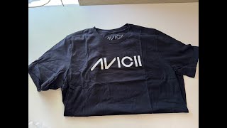 Avicii Shirt Unboxing!