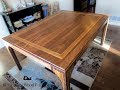 Building of dining room table