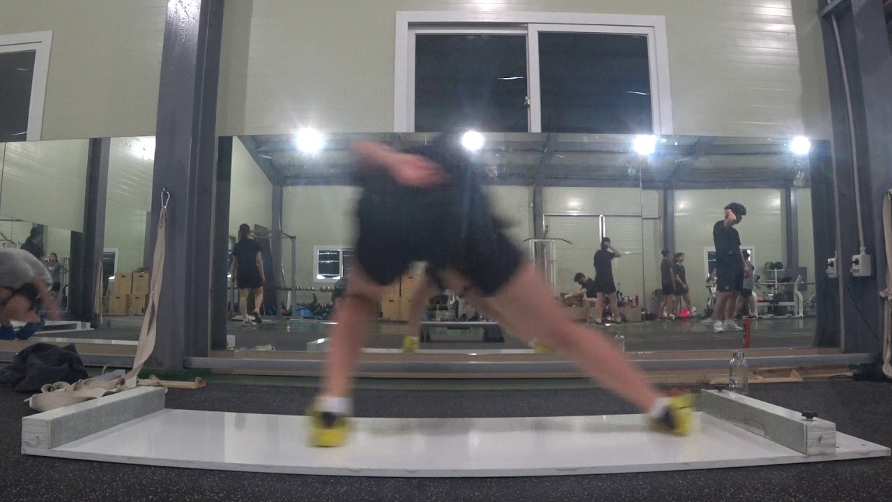 2020 년 speed skating slide board 임수호 YouTube