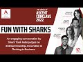 Fun with sharks  namita thapar vineeta singh peyush bansal and aman gupta at ascent conclave 2022