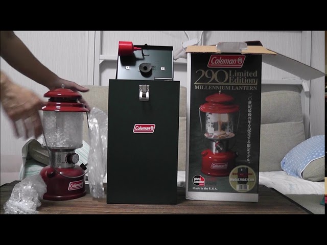 コールマンのランタン290リミテッド - YouTube