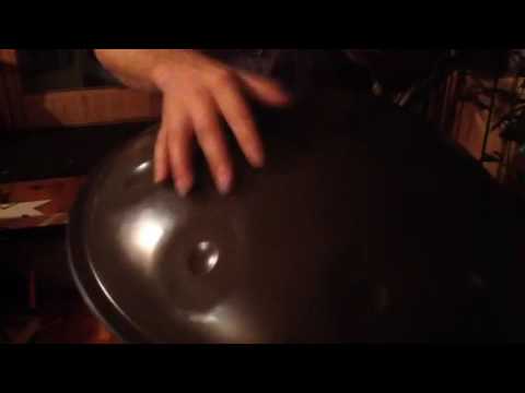 Hijaz handpan practice- new song- "puncture"