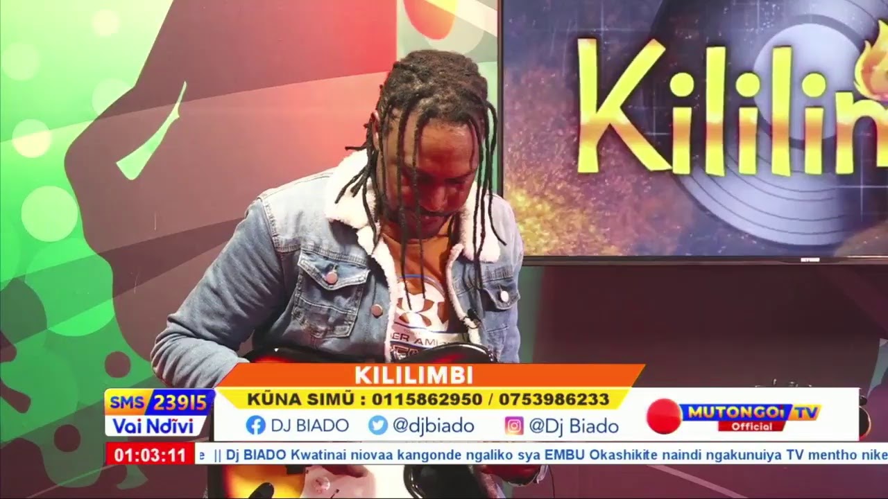 KILILIMBI lIVE DJ BIADO X KITEMA TSUNAMI