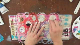 CHM - Mixed Media Wall Coat Rack