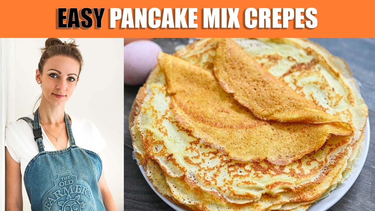 Pancake Mix Crepes