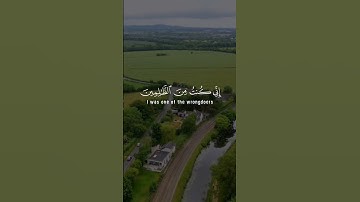 وَذَا ٱلنُّونِ إِذ ذَّهَبَ مُغَٰضِبًا || سورة الانبياء || اسلام صبحي 💙🍃