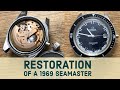RESTORATION OF A 1969 OMEGA SEAMASTER 60 - PART 1 - RUSTY NON-WORKING VINTAGE WATCH BACK TO LIFE