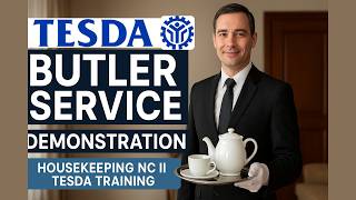 Butler Service in Hotel TESDA Housekeeping NC II Room Attendant Training