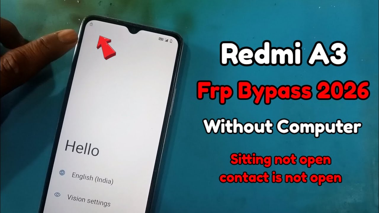 Redmi a3 frp bypass 2026 | redmi a3 frp bypass android 14 | redmi frp bypass.. 