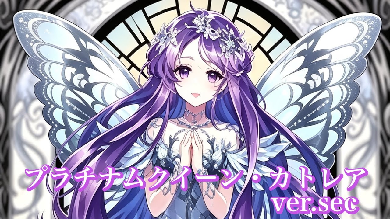 バトスピ・永皇の輝き】プラチナムクイーン・カトレア ver.sec - YouTube
