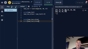 List Basics - Creating a Sublist