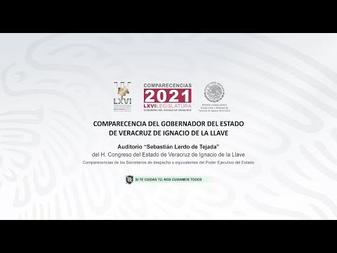 XVI. Comparecencia del Gobernador del Edo. de Veracruz | 1P-1A | LXVI Legislatura | 13/12/2021