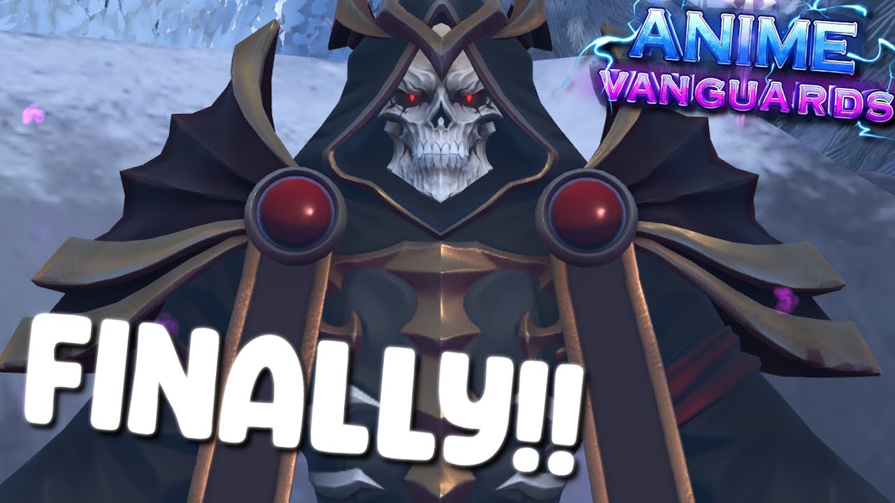 Obtaining AINZ KING RULER In Anime Vanguards! (very late lol)