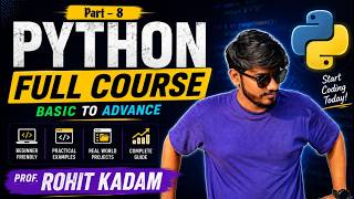 Python Full Course Part - 8 for Beginners to Advanced Learn Python in One Course 2026