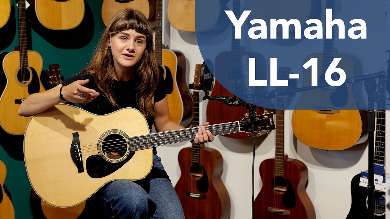 Yamaha LL16 Acoustic Guitar Demo | Joh.deHeer - YouTube