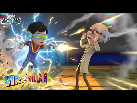 Vir The Robot Boy | Vir Ka Super Electric Punch | Vir Vs Villain Compilation | Wow Action