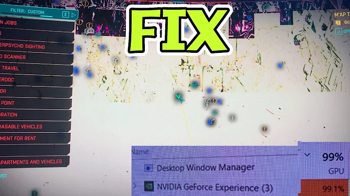 FIX for CYBERPUNK MAP BUG CAUSED BY NVIDIA RTX 4090 DRIVER ISSUE (522.25)