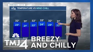 Light snow this morning, then mostly cloudy the rest of the day