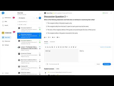 Answer a Question