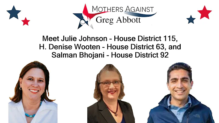 Meet Texas Candidates Julie Johnson (HD115), Denis...