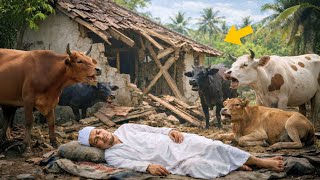 Baru Pulang Sholat Jumat, Pak Haji Kaget Rumahnya Hancur Diseruduk Sapi Apa Yang Sebenarnya Terjadi?