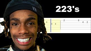 YNW Melly - 223's ft 9lokknine (Easy Guitar Tabs Tutorial)