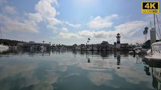 August 09, 2026 - Oceanside, CA (⛅➡️) : Tranquil Paddleboard ASMR Through Calm Harbor Waters