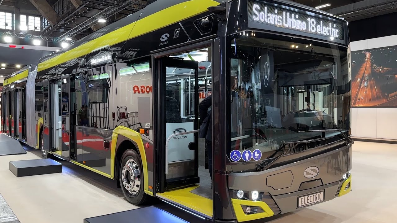 2024 Solaris Urbino 18 Review - Electric City Bus | TruckTube