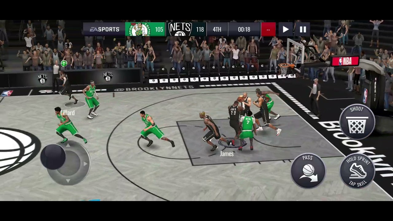 Nba live mobile  91 OVR LBJ