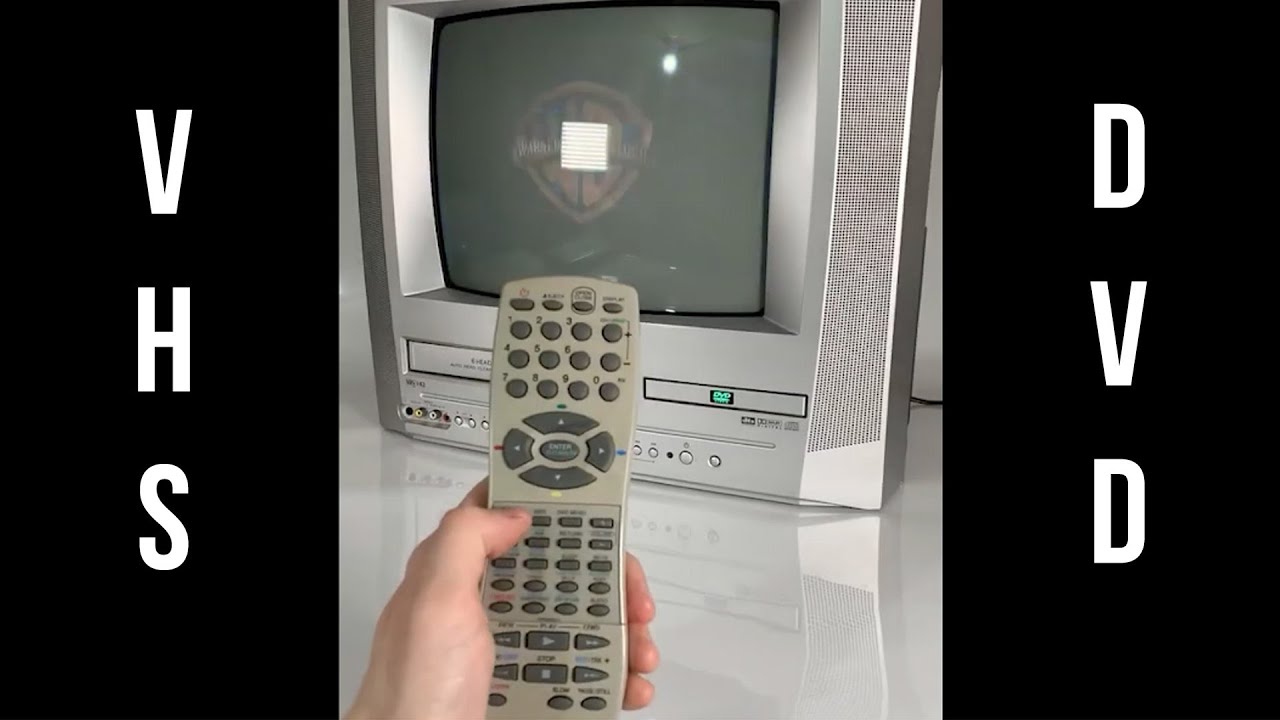 Perfect For Retro Gaming | BUSH VHS DVD CRT TV Combo | 1