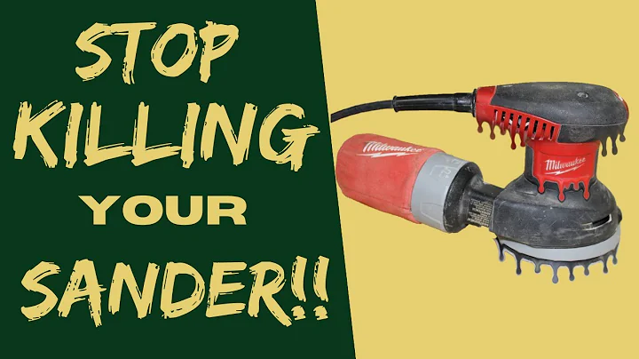 Random Orbital Sander Brake & Pad Replacement