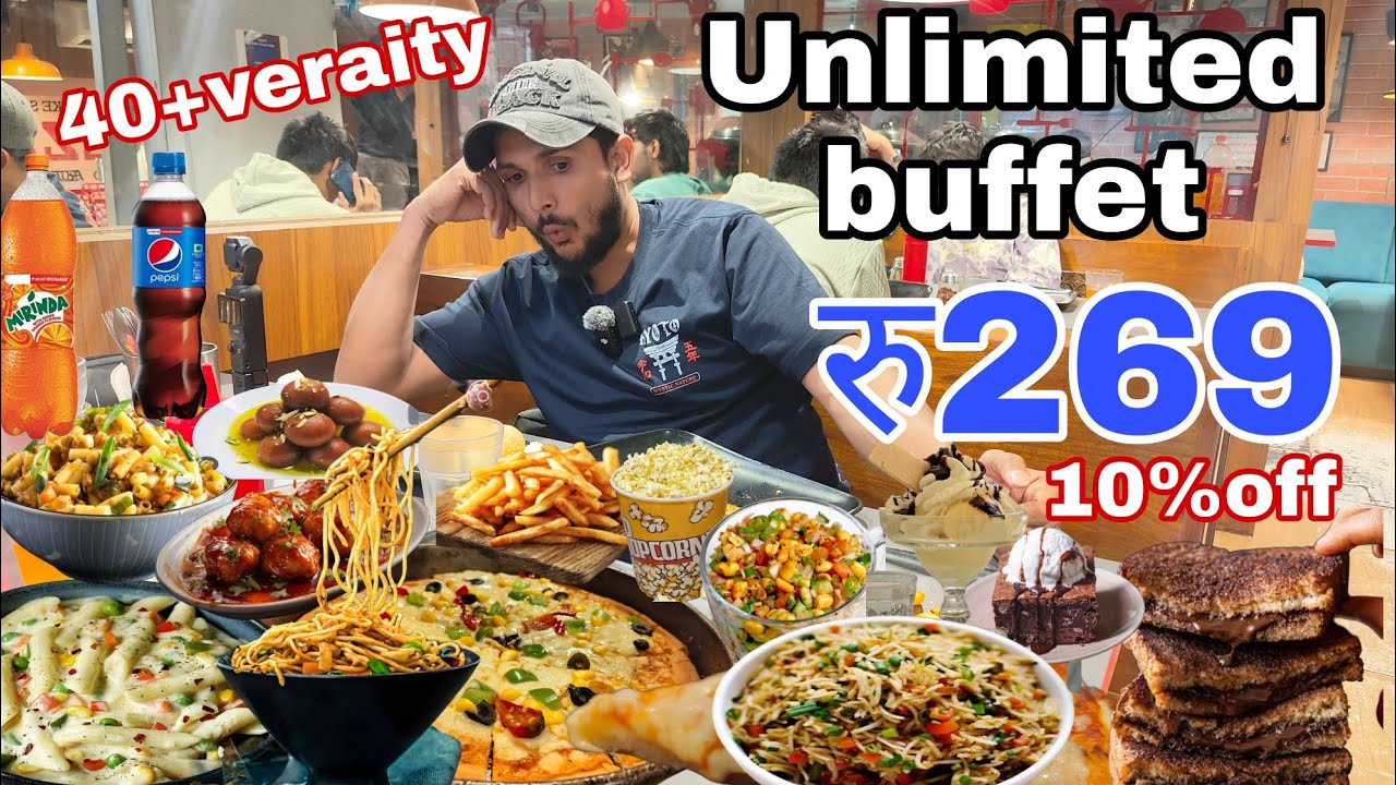 Unlimited Buffet only रु 243 😍 | All Days offer#mumbaifood