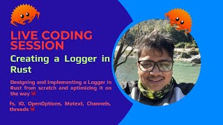 Creating a Logger for tracing INFO/Error/WARNING logs in Rust | QnA | Live Coding