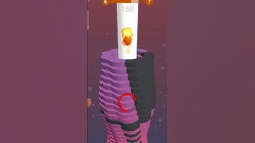 Stack Ball - Level 45- X blacker Gaming - #shorts #gameplay #gameplaywalkthrough #stackball #stack