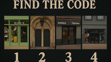 4 Photos. 4 Clues. 1 Secret Code. Can You Solve It?