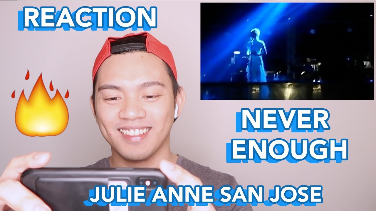 Reaction Never Enough Julie Anne San Jose | LanceReact | Lance Alipio | OFW Youtuber sa Dubai |
