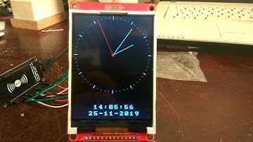 Интернет часы ESP8266 + TFT SPI 320х240