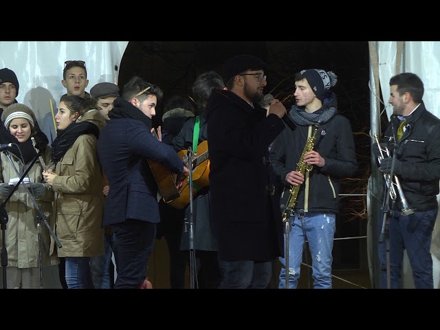 Gambatesa 318^ edizione maitunat 1-1-2018: squadra i soci di Gianpaolo