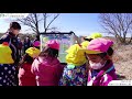 サケの稚魚放流|大越小学校