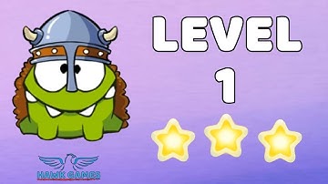 Cut The Rope: Time Travel - Level 1-1 [The Middle Ages] 3 Stars Walkthrough